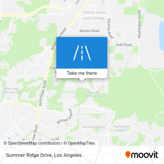 Summer Ridge Drive map