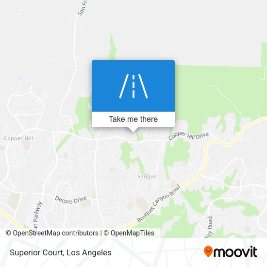 Mapa de Superior Court
