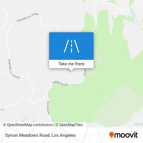 Sylvan Meadows Road map