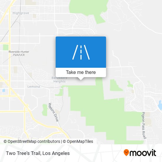 Mapa de Two Tree's Trail