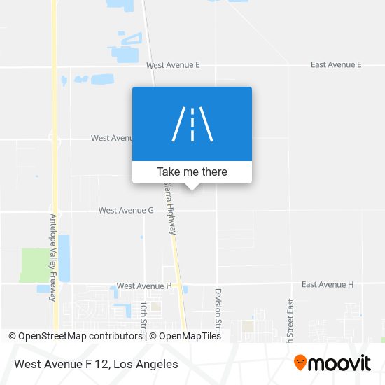 West Avenue F 12 map