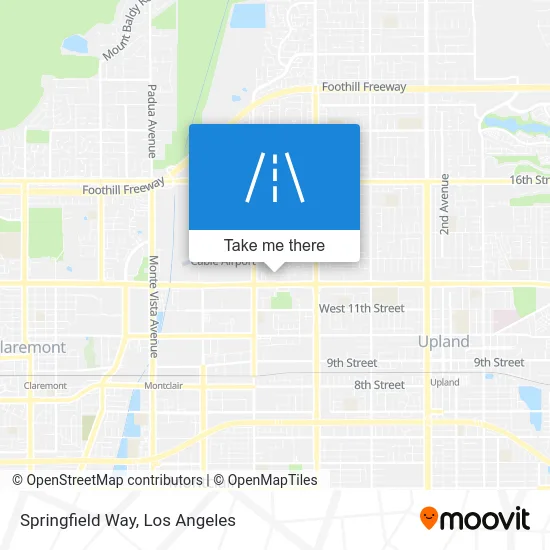 Springfield Way map