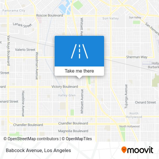 Mapa de Babcock Avenue