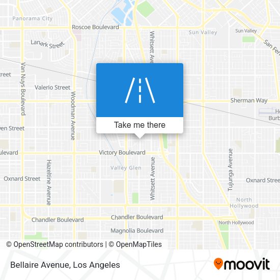 Mapa de Bellaire Avenue
