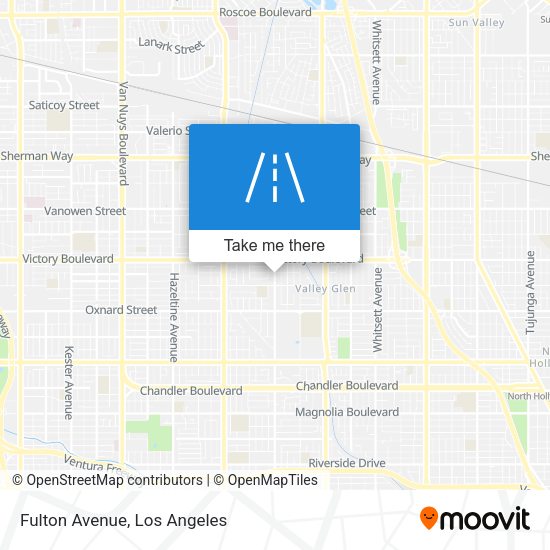 Mapa de Fulton Avenue