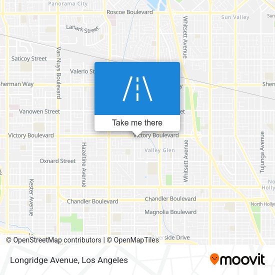 Longridge Avenue map