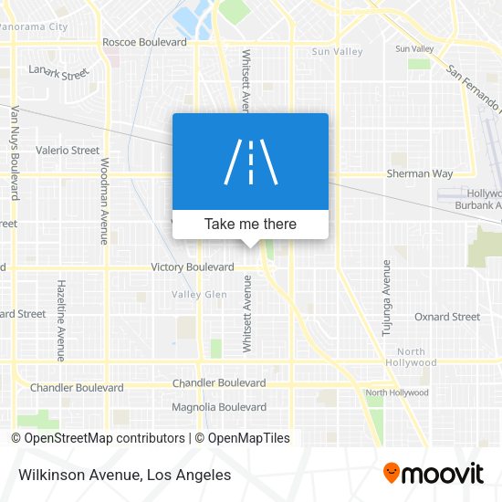 Wilkinson Avenue map