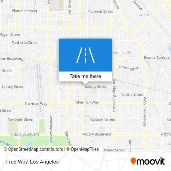 Fred Way map