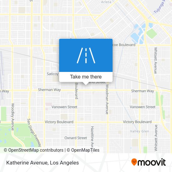 Mapa de Katherine Avenue