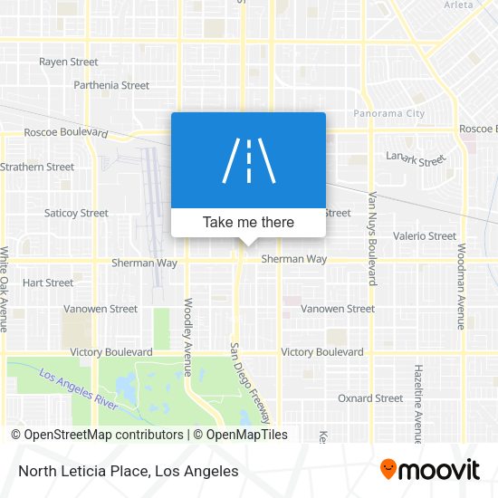 Mapa de North Leticia Place