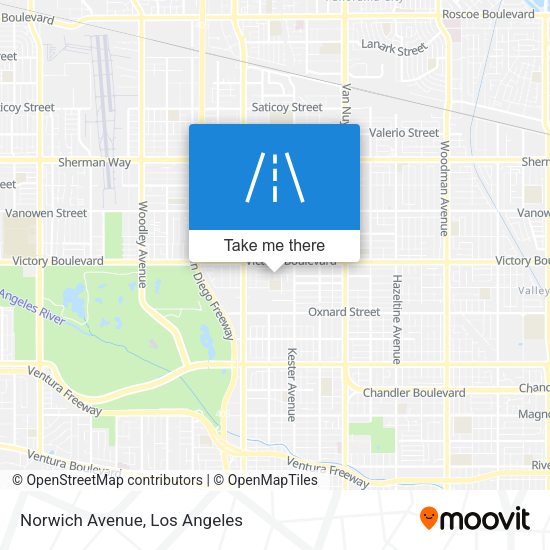 Mapa de Norwich Avenue