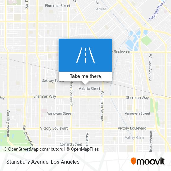 Mapa de Stansbury Avenue