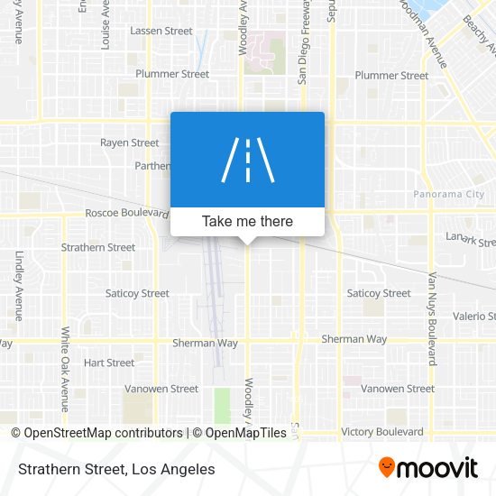 Strathern Street map