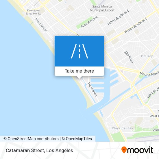 Catamaran Street map