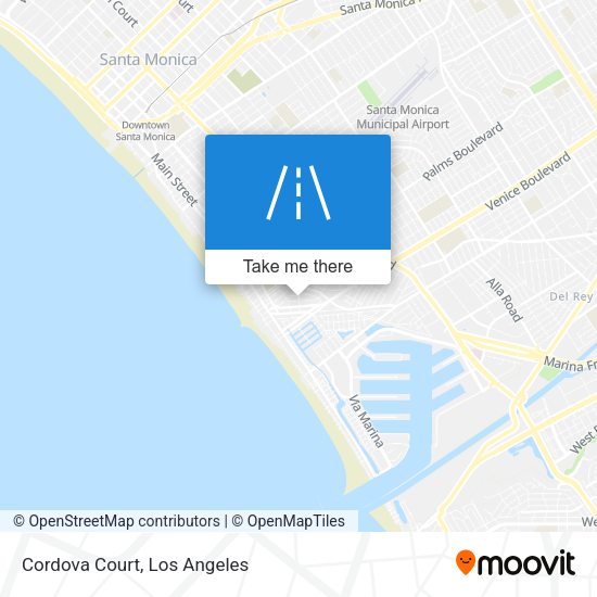 Mapa de Cordova Court