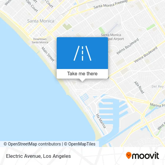 Electric Avenue map