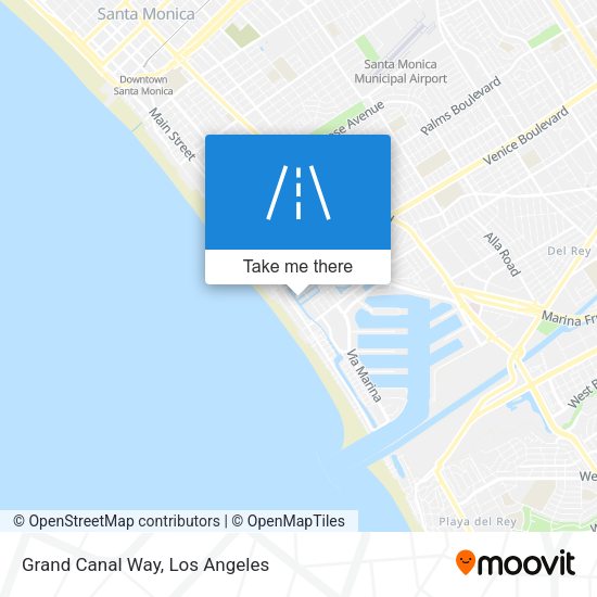 Mapa de Grand Canal Way