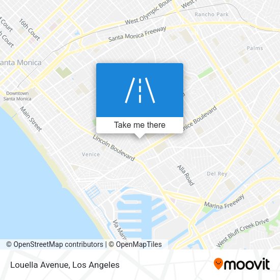 Louella Avenue map