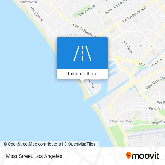 Mapa de Mast Street
