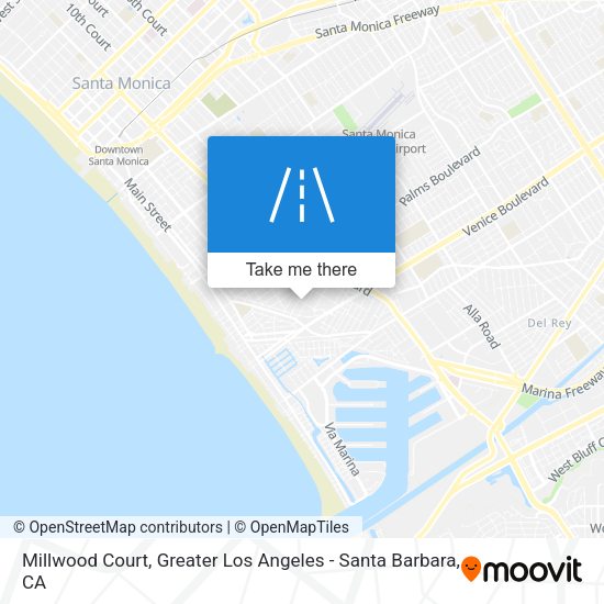Millwood Court map