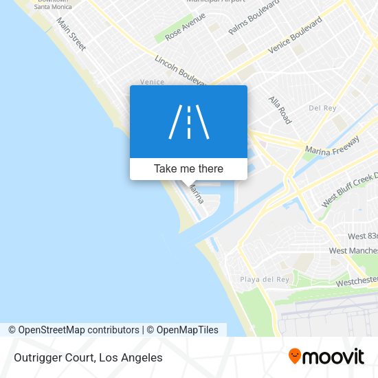 Outrigger Court map