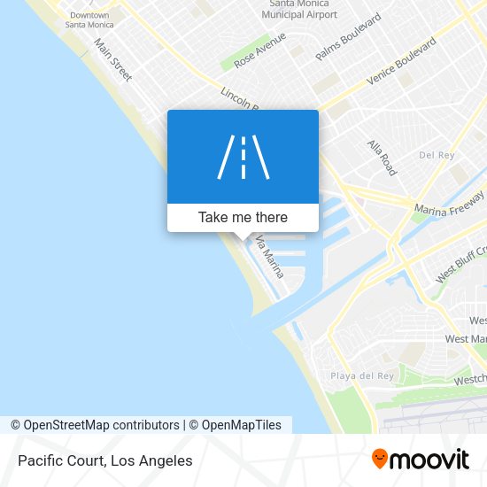 Mapa de Pacific Court