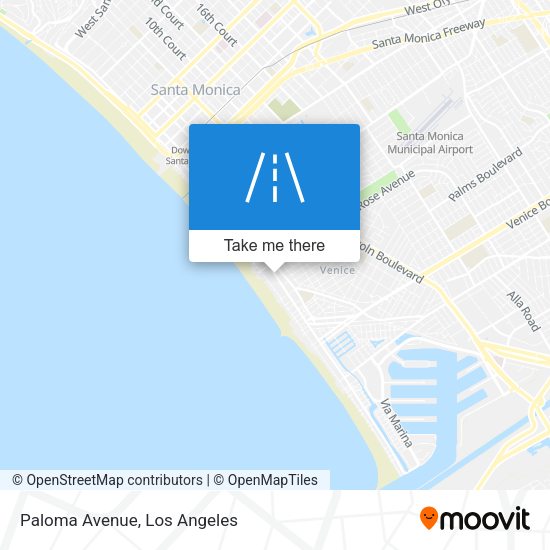 Mapa de Paloma Avenue