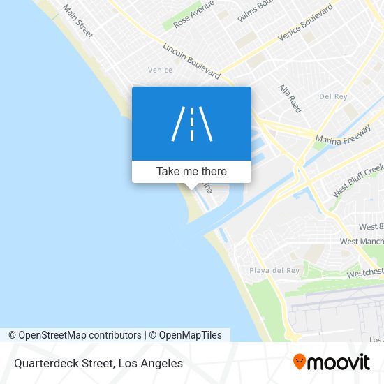 Quarterdeck Street map