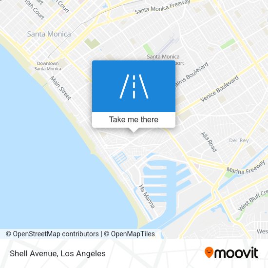 Mapa de Shell Avenue