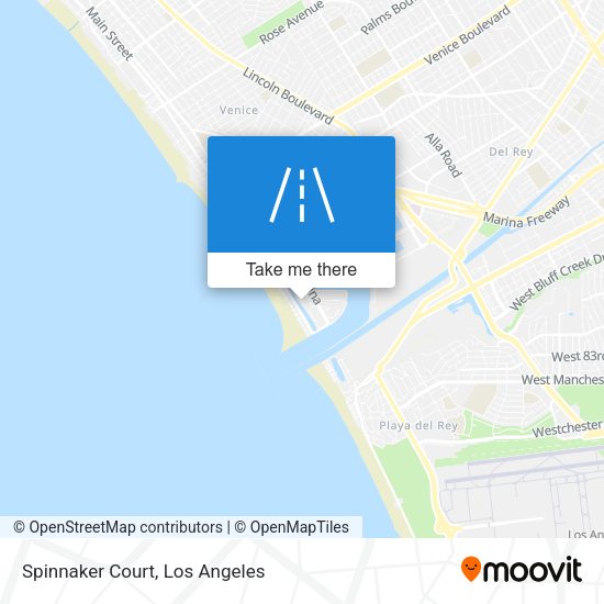 Spinnaker Court map