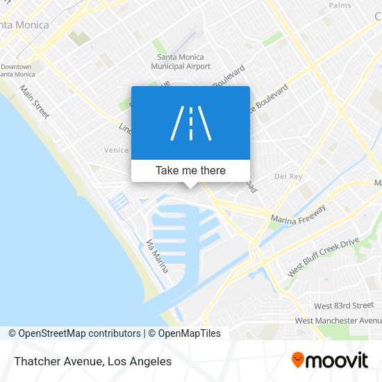 Thatcher Avenue map