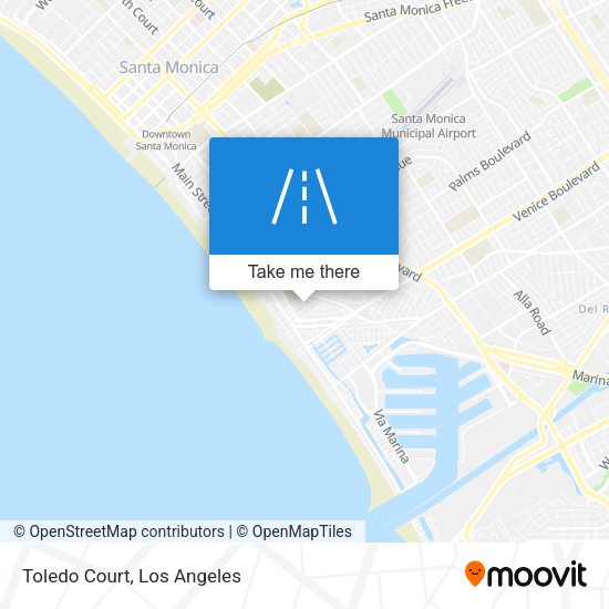 Mapa de Toledo Court