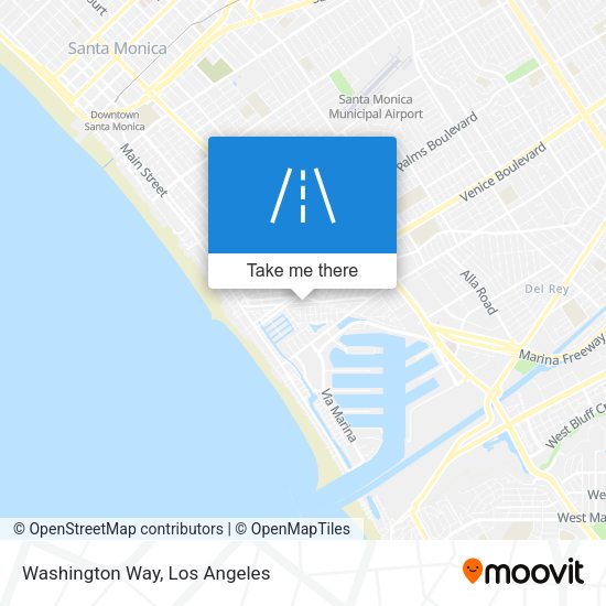 Mapa de Washington Way