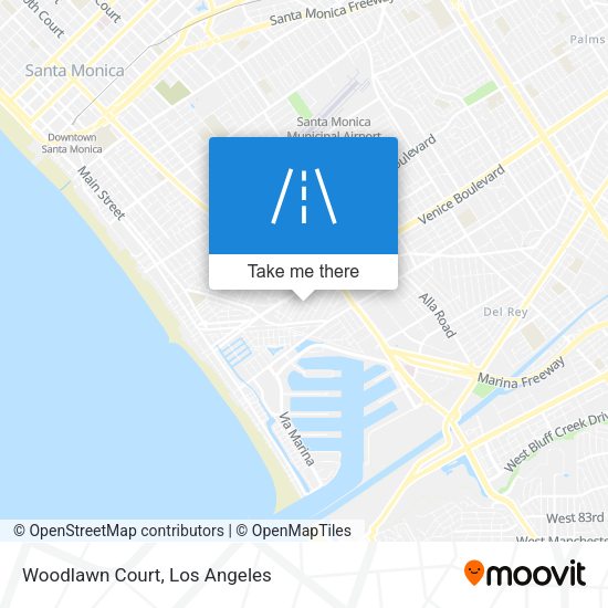 Mapa de Woodlawn Court