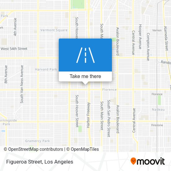 Figueroa Street map