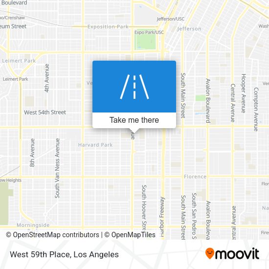 Mapa de West 59th Place