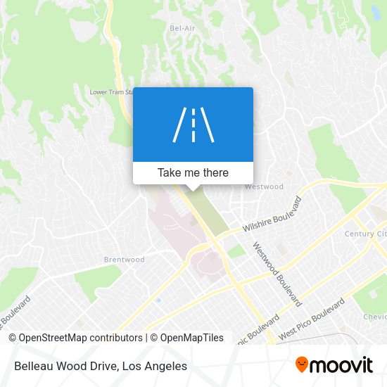 Belleau Wood Drive map