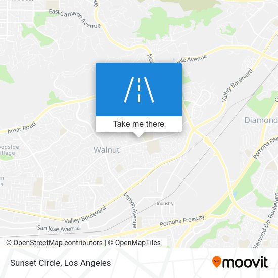 Mapa de Sunset Circle