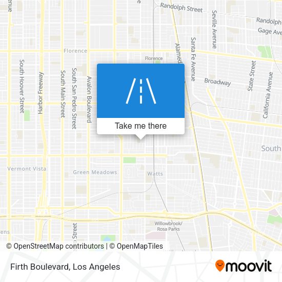 Mapa de Firth Boulevard