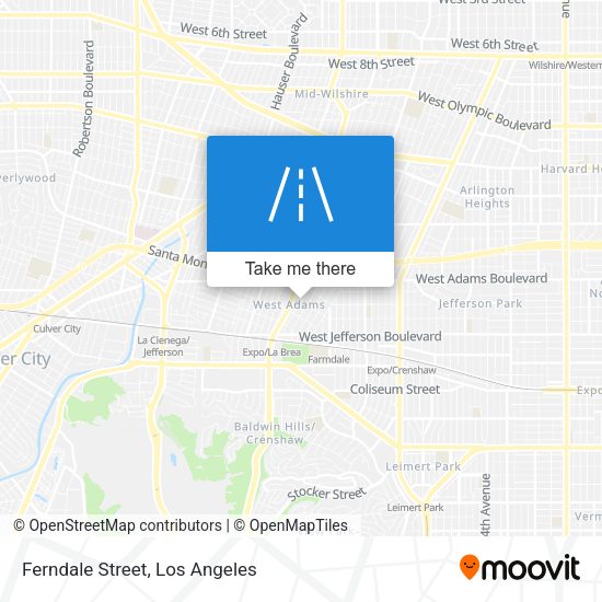 Ferndale Street map