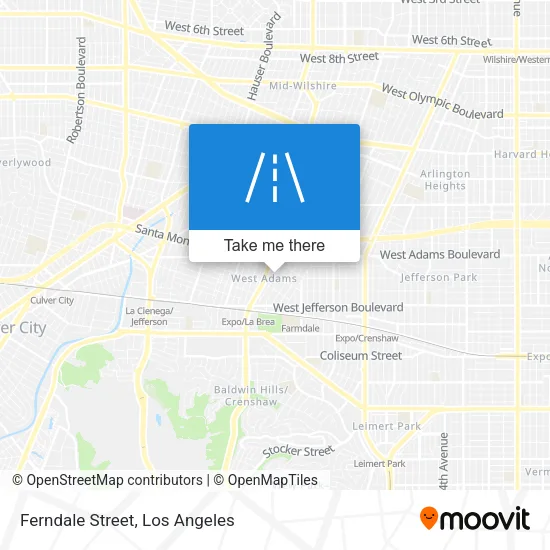 Ferndale Street map