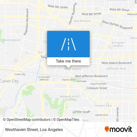 Westhaven Street map