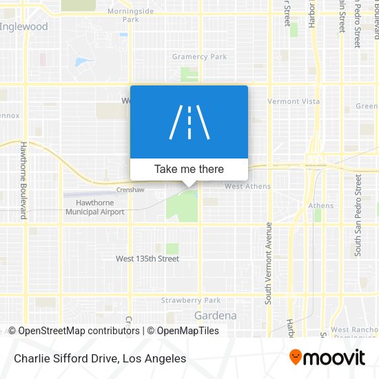 Charlie Sifford Drive map