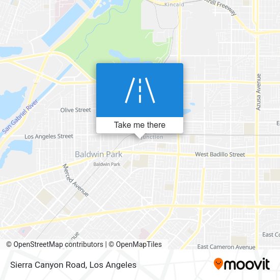 Sierra Canyon Road map