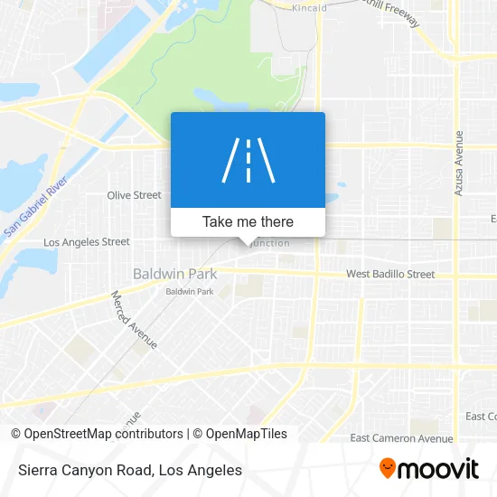 Mapa de Sierra Canyon Road