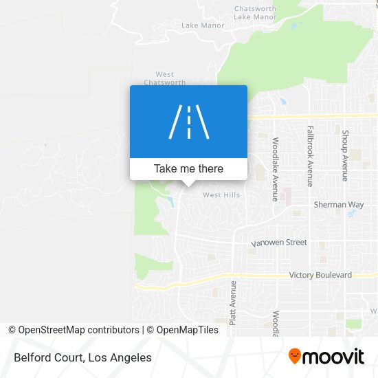 Mapa de Belford Court
