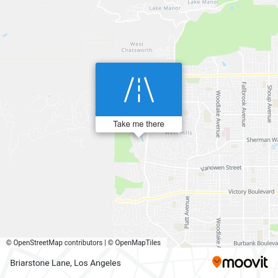 Mapa de Briarstone Lane