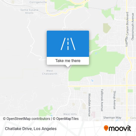 Mapa de Chatlake Drive