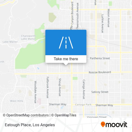 Mapa de Eatough Place