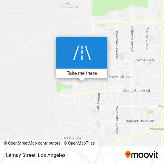 Mapa de Lemay Street